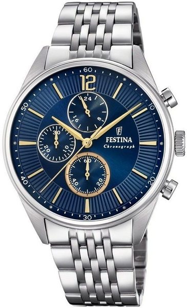 Festina Chronograph 20285/3 + 5 let záruka, pojištění a dárek ZDARMA