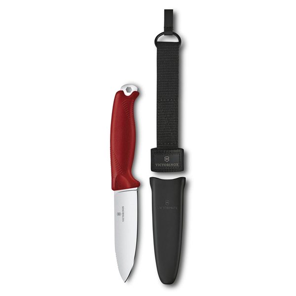 Levně Nůž Victorinox s pevnou čepelí Venture Red 3.0902 + 5 let záruka, pojištění a dárek ZDARMA