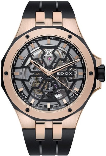 EDOX Delfin Mecano Automatic 85303-357RN-NRN + 5 let záruka, pojištění a dárek ZDARMA