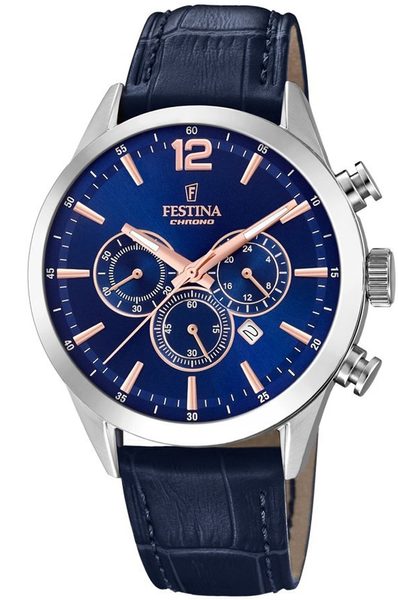 Festina Timeless Chronograph 20542/4 + 5 let záruka, pojištění a dárek ZDARMA