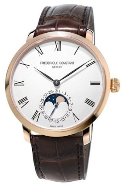 Levně Frederique Constant Manufacture Slimline Moonphase Automatic FC-705WR4S4 + 5 let záruka, pojištění a dárek ZDARMA