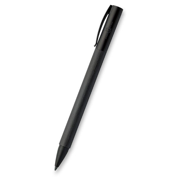 Levně Kuličkové pero Faber-Castell Ambition All Black 0012/1471550 + 5 let záruka, pojištění a dárek ZDARMA