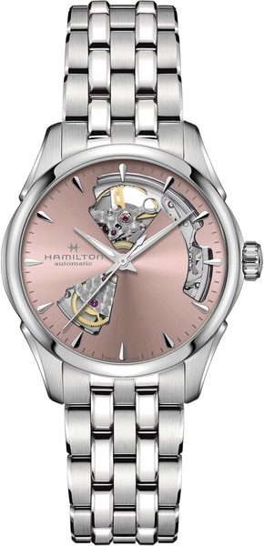 Hamilton Jazzmaster Open Heart Lady Auto H32215170 + 5 let záruka, pojištění a dárek ZDARMA