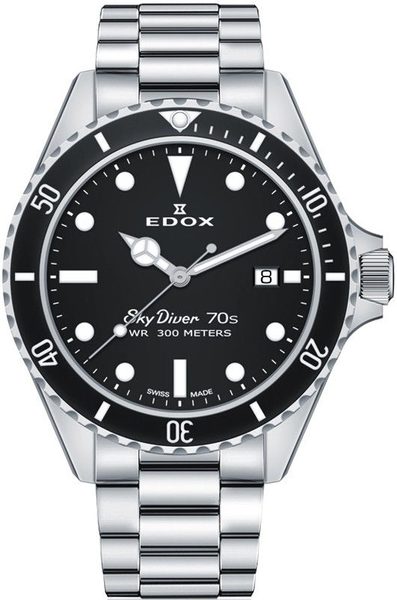 EDOX Skydiver 70s Date Quartz 53017-3NM-NI