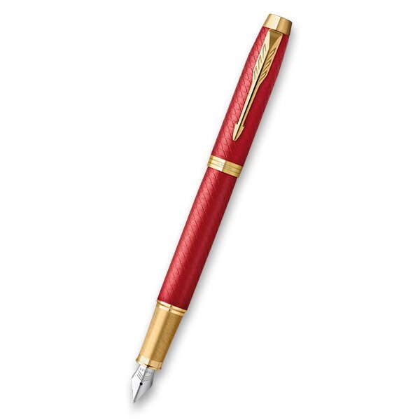Levně Plnicí pero Parker IM Premium Red GT 1502/314365 - hrot M (střední) + 5 let záruka, pojištění a dárek ZDARMA