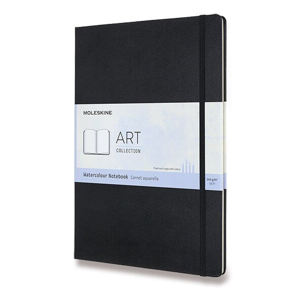 Skicář Moleskine Watercolour Notebook - tvrdé desky - A4, čistý 1331/4011011 + 5 let záruka, pojištění a dárek ZDARMA