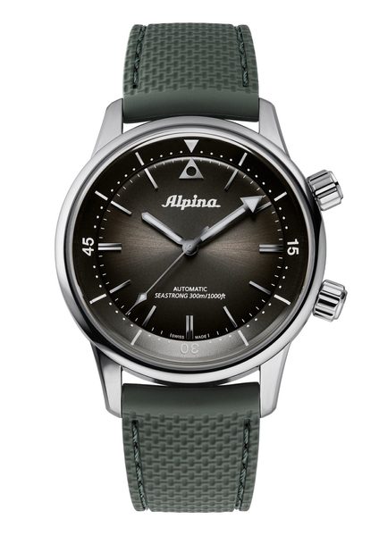 Alpina Seastrong Diver 300 Heritage Automatic AL-520GR4H6 + 5 let záruka, pojištění a dárek ZDARMA