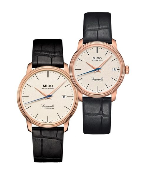 Levně SET Mido Baroncelli Heritage M027.407.36.260.00 a M027.207.36.260.00 + 5 let záruka, pojištění a dárek ZDARMA