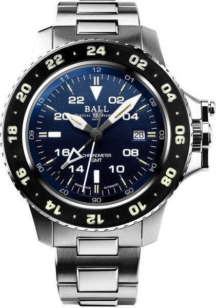 Levně Ball Engineer Hydrocarbon AeroGMT II (42 mm) COSC DG2018C-SC-BE + 5 let záruka, pojištění a dárek ZDARMA