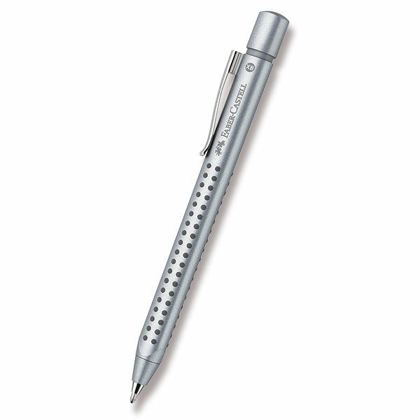 Kuličkové pero Faber-Castell Grip 2011 XB - Výběr barev 0072/1441 - stříbrné + 5 let záruka, pojištění a dárek ZDARMA