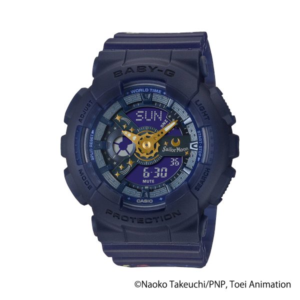 Casio Baby-G BA-110XSM-2AER Pretty Guardian Sailor Moon + 5 let záruka, pojištění a dárek ZDARMA