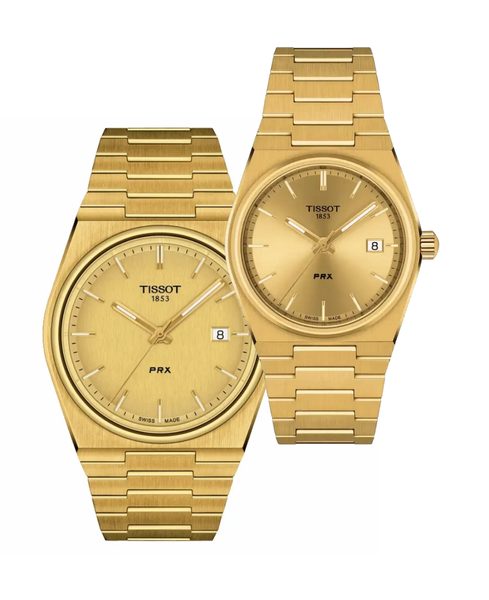 SET Tissot PRX 40 T137.410.33.021.00 a PRX 35mm T137.210.33.021.00 + 5 let záruka, pojištění a dárek ZDARMA