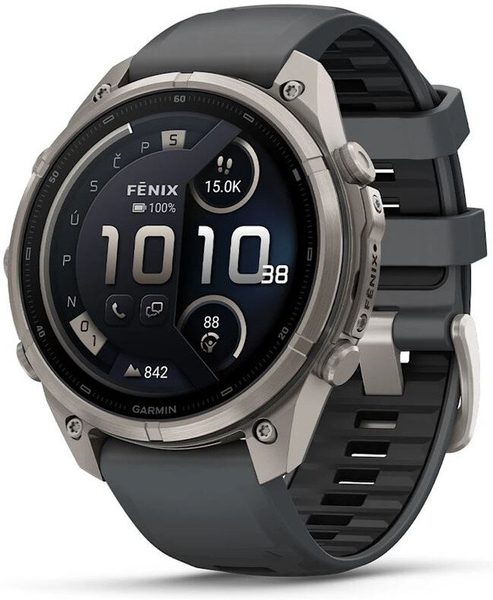 Garmin Fenix® 9 Pro inReach - 47 mm, Titanium Graphite/Black 010-04336-21 + 5 let záruka a dárek ZDARMA