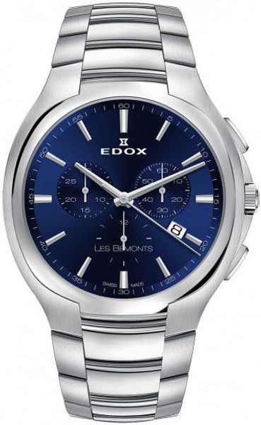 EDOX Les Bémonts Ultra Slim Quartz Chronograph 10239-3-BUIN