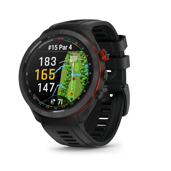 Garmin Approach® S70 - 47mm Black 010-02746-12 + 5 let záruka, pojištění a dárek ZDARMA