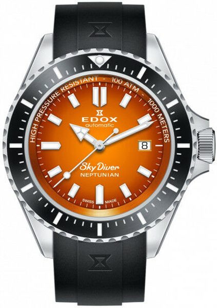 Levně EDOX Skydiver Neptunian Automatic 80120-3NCA-ODN + 5 let záruka, pojištění a dárek ZDARMA