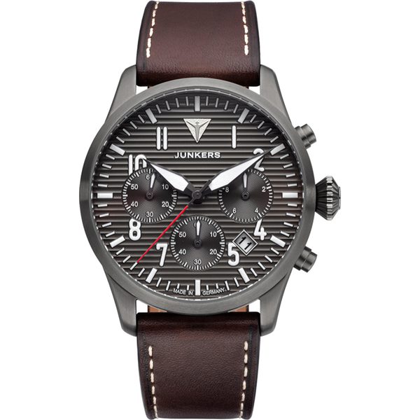 Levně Junkers Flieger Chronograph 9.57.01.15 + 5 let záruka, pojištění a dárek ZDARMA