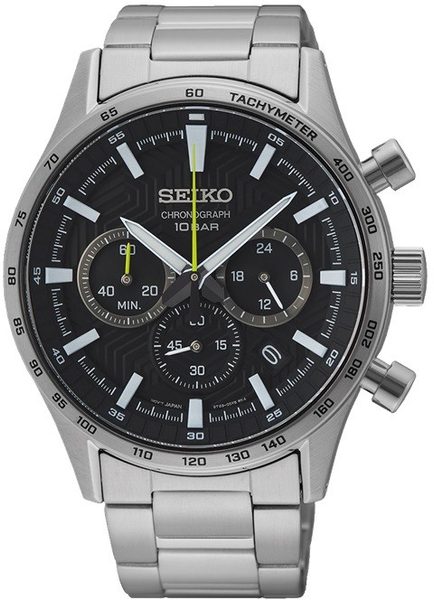 Seiko Quartz Chronograph SSB413P1 + 5 let záruka, pojištění a dárek ZDARMA