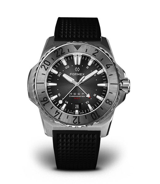 Formex Reef GMT Automatic Chronometer Black Dial with Red GMT