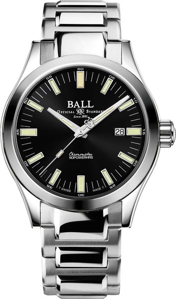 Levně Ball Engineer M Marvelight (43mm) Manufacture COSC NM2128C-S1C-BK + 5 let záruka, pojištění a dárek ZDARMA