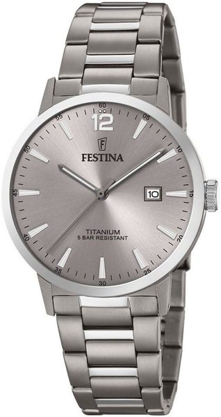 Levně Festina Titanium Date 20435/2 + 5 let záruka, pojištění a dárek ZDARMA