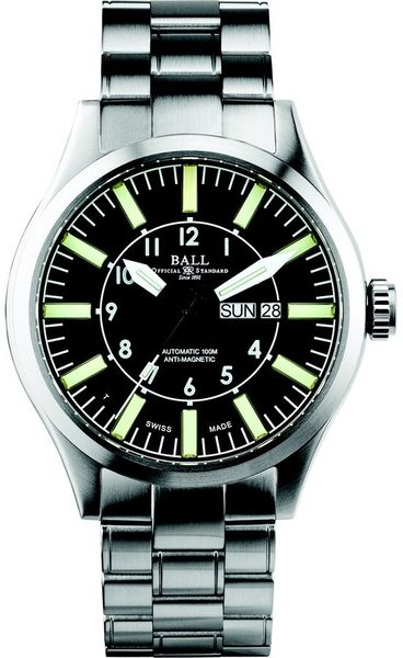 Levně Ball Engineer Master II Aviator NM1080C-S13-BK + 5 let záruka, pojištění a dárek ZDARMA