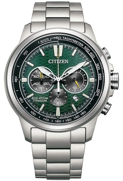 Levně Citizen Eco-Drive Chrono Super Titanium CA4570-88X + 5 let záruka, pojištění a dárek ZDARMA