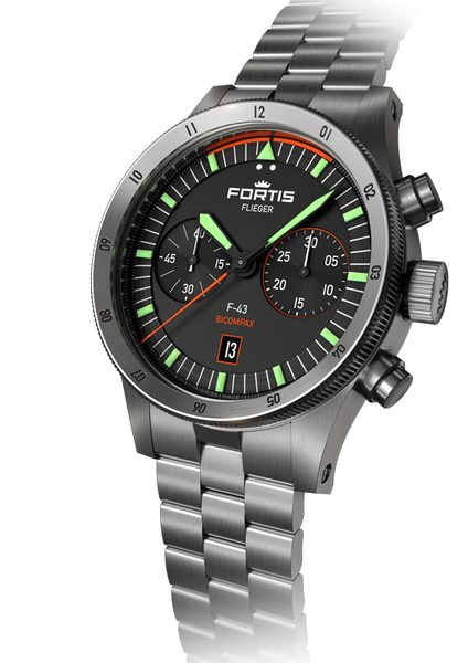 Fortis Flieger F-43 Bicompax Original F4240004