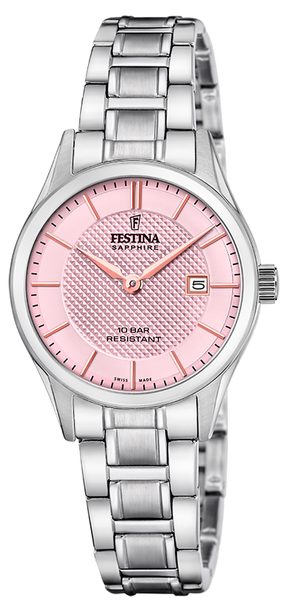 Levně Festina Swiss Made Pink 20068/3