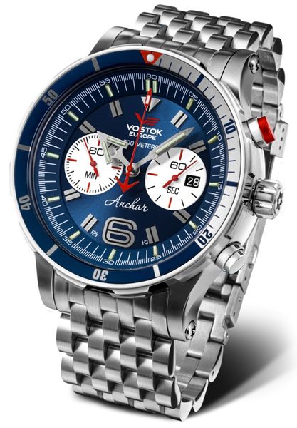 Levně Vostok Europe Anchar Submarine Chrono Line 6S21-510A583B + 5 let záruka, pojištění a dárek ZDARMA