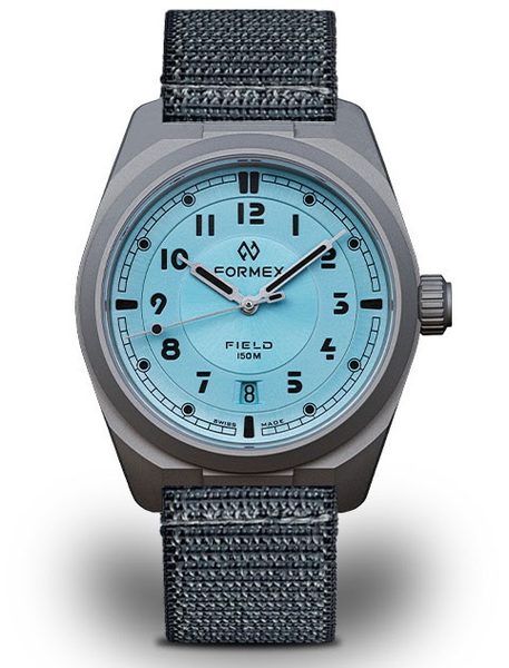 Levně Formex Field Automatic Gen 2 Ice Blue Nylon-Velcro Blue 0660.1.6535.844