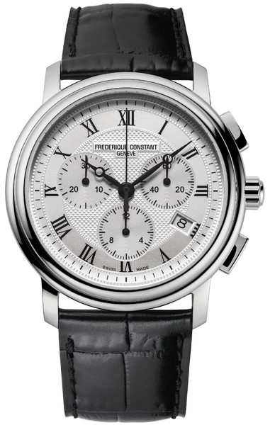 Levně Frederique Constant Classics Gents Chronograph Quartz FC-292MC4P6 + 5 let záruka, pojištění a dárek ZDARMA