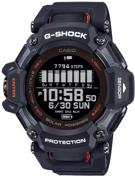 Casio G-Shock G-Squad GBD-H2000-1AER + 5 let záruka, pojištění a dárek ZDARMA