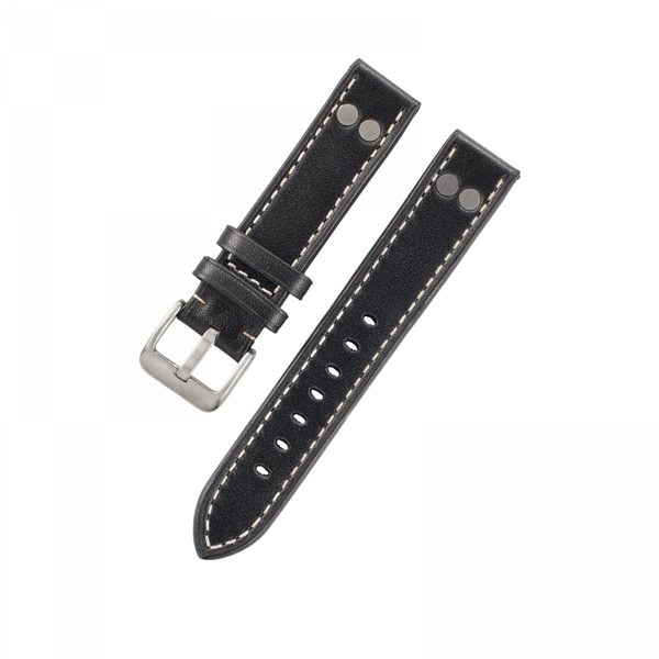 Levně Řemínek Laco Pilot - black - 18 mm - L – Standardní délka (doporučujeme)