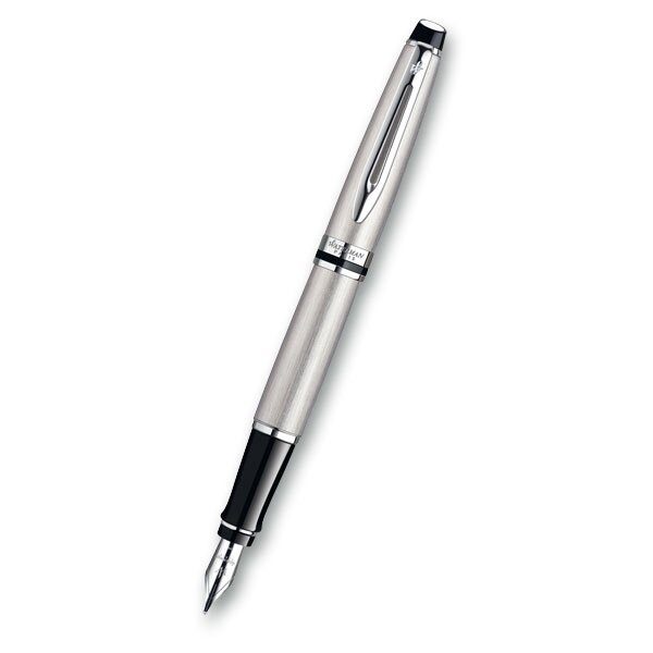 Levně Plnicí pero Waterman Expert Stainless Steel CT 1507/19520 - hrot M (střední) + 5 let záruka, pojištění a dárek ZDARMA