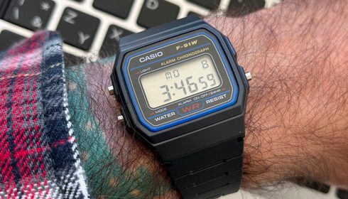 Nejlepší investice do hodinek: Casio Collection Vintage F-91W-1YEG