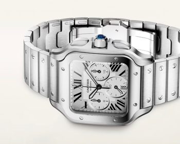 Cartier Santos de Cartier Chronograph: Ikonický Santos se konečně zmenšil