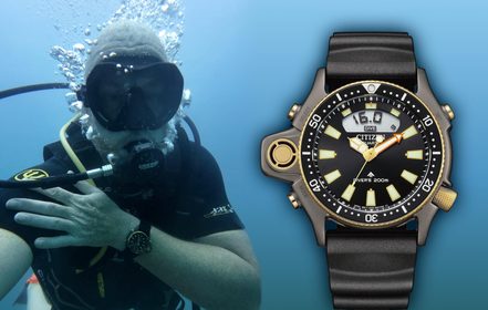 Dive test: 14 ponorů s Citizen Promaster Aqualand JP2008-06E