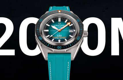 Certina DS Super PH2000M: Hodinky, které by chtěl i Jacques Cousteau