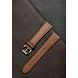 BROWN LEATHER STRAP CLASSIC NIVADA GRENCHEN - STRAPS - ACCESSORIES