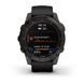 GARMIN FENIX 7 SAPPHIRE SOLAR TITAN CARBON GRAY/ BLACK SILICONE BAND - 010-02540-21 - FENIX 7 - ZNAČKY