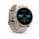 GARMIN FENIX® 8 – 43 MM, AMOLED SAPPHIRE, SOFT GOLD / LIMESTONE WITH LEATHER STRAP 010-02903-40 - FENIX 8 43MM - BRANDS