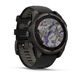 GARMIN FENIX® 8 – 47 MM, SOLAR, SAPPHIRE, CARBON GREY DLC TITANIUM WITH BLACK/GRAY SILICONE STRAP 010-02906-11 - FENIX 8 47MM - BRANDS