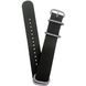 NATO ZULU STRAP BLACK (1) - STRAPS - ACCESSORIES