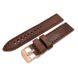 KOŽENÝ ŘEMÍNEK VOSTOK EUROPE PRO ALMAZ 6S11-320B262 - HNĚDÝ/ROSE GOLD SPONA - ŘEMÍNKY - OSTATNÍ