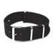 NATO STRAP BLACK 22 MM - STRAPS - ACCESSORIES