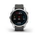 GARMIN FENIX 7S PRO GLASS SILVER / GRAPHITE SILICONE BAND - 010-02539-01 - FENIX 7S - BRANDS