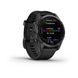 GARMIN FENIX 7S PRO SOLAR GRAY / BLACK SILICONE BAND - 010-02539-13 - FENIX 7S - BRANDS