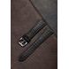 BLACK LEATHER STRAP CLASSIC NIVADA GRENCHEN - STRAPS - ACCESSORIES