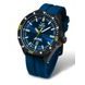 SILICONE STRAP VOSTOK EUROPE FOR ALMAZ NH35A-320C257 - BLUE/BLACK BUCKLE - STRAPS - ACCESSORIES